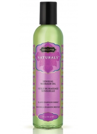 Массажное масло Naturals Island Passion Berry с ароматом тропических фруктов - 236 мл. - Kama Sutra - купить с доставкой в Сергиевом Посаде