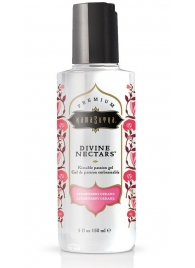 Гель-лубрикант на водной основе Divine Nectars Strawberry Dream с ароматом клубники - 150 мл. - Kama Sutra - купить с доставкой в Сергиевом Посаде