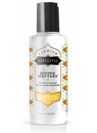 Гель-лубрикант на водной основе Divine Nectars Vanilla с ароматом ванили - 150 мл. - Kama Sutra - купить с доставкой в Сергиевом Посаде