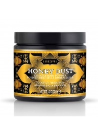 Пудра для тела Honey Dust Body Powder с ароматом кокоса и ананаса - 170 гр. - Kama Sutra - купить с доставкой в Сергиевом Посаде