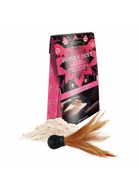 Пудра для тела Honey Dust Body Powder с ароматом клубники - 28 гр. - Kama Sutra - купить с доставкой в Сергиевом Посаде