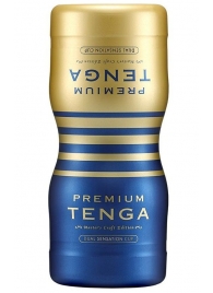 Мастурбатор TENGA Premium Dual Sensation Cup - Tenga - в Сергиевом Посаде купить с доставкой