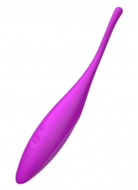 Ярко-розовый точечный стимулятор Twirling Joy - Satisfyer