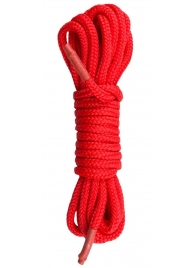 Красная веревка для связывания Nylon Rope - 5 м. - Easy toys - купить с доставкой в Сергиевом Посаде