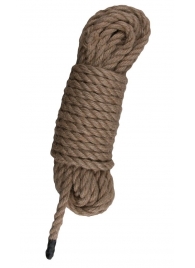 Пеньковая веревка для связывания Hemp Rope - 5 м. - Easy toys - купить с доставкой в Сергиевом Посаде