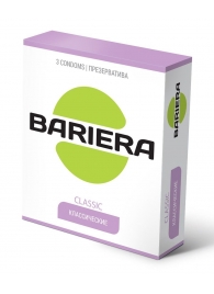 Классические презервативы Bariera Classic - 3 шт. - Bariera - купить с доставкой в Сергиевом Посаде