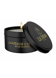 Массажная свеча с ароматом розы Massage Candle Rose Scented - 100 гр. - Shots Media BV - купить с доставкой в Сергиевом Посаде