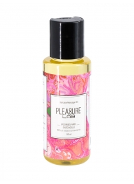 Массажное масло Pleasure Lab Delicate с ароматом пиона и пачули - 50 мл. - Pleasure Lab - купить с доставкой в Сергиевом Посаде