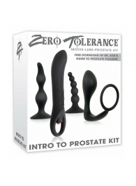 Набор стимуляторов простаты Intro To Prostate Kit - Zero Tolerance - в Сергиевом Посаде купить с доставкой