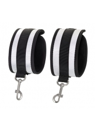 Серебристо-черные оковы Anonymo - ToyFa - купить с доставкой в Сергиевом Посаде