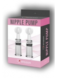 Вакуумные помпы для стимуляции сосков Nipple Pump - Erozon - купить с доставкой в Сергиевом Посаде