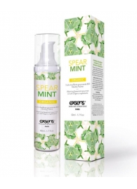 Разогревающее массажное масло Gourmet Spearmint Organic с органическими ингредиентами - 50 мл. - Exsens - купить с доставкой в Сергиевом Посаде