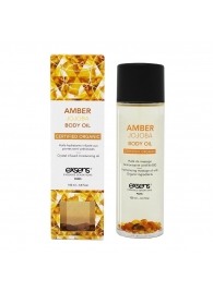 Органическое массажное масло AMBER JOJOBA - 100 мл. - Exsens - купить с доставкой в Сергиевом Посаде