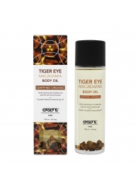 Органическое массажное масло TIGER EYE MACADAMIA - 100 мл. - Exsens - купить с доставкой в Сергиевом Посаде