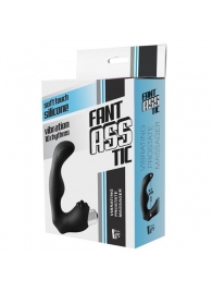 Черный вибромассажер простаты FantASStic Vibrating Prostate Massager - 11,3 см. - Dream Toys - в Сергиевом Посаде купить с доставкой