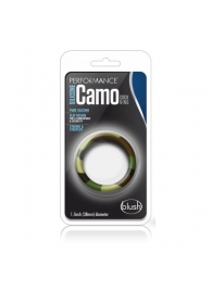 Эрекционное кольцо камуфляжной расцветки Silicone Camo Cock Ring - Blush Novelties - в Сергиевом Посаде купить с доставкой