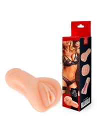 Телесный реалистичный мастурбатор в виде вагины - Bior toys - в Сергиевом Посаде купить с доставкой