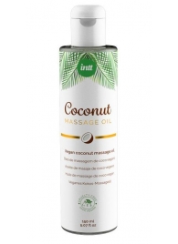 Массажное масло Vegan Coconut - 150 мл. - INTT - купить с доставкой в Сергиевом Посаде