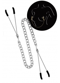 Регулируемые зажимы для сосков Sweet Caress Nipple Chain - Sweet Caress - купить с доставкой в Сергиевом Посаде