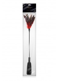 Стек-щекоталка Sweet Caress Feather Whip - 58 см. - Sweet Caress - купить с доставкой в Сергиевом Посаде
