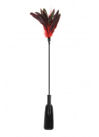 Стек-щекоталка Sweet Caress Feather Whip - 58 см. - Sweet Caress - купить с доставкой в Сергиевом Посаде
