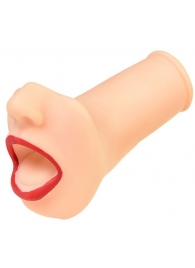 Мастурбатор-ротик с алыми губами - ToyFa - в Сергиевом Посаде купить с доставкой