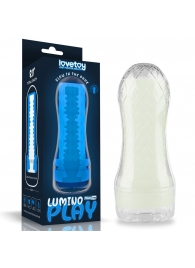 Светящийся в темноте мастурбатор Lumino Play Masturbator Ribbed - Lovetoy - в Сергиевом Посаде купить с доставкой