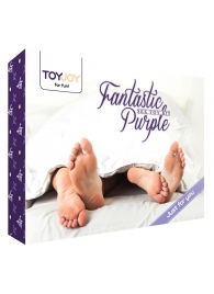 Эротический набор FANTASTIC PURPLE SEX TOY KIT - Toy Joy - купить с доставкой в Сергиевом Посаде