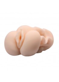 Мастурбатор-вагина с вибрацией и волнами на поверхности - Baile - в Сергиевом Посаде купить с доставкой