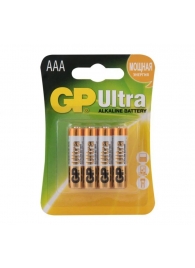 Батарейки алкалиновые GP Ultra Alkaline 24А AАA/LR03 - 4 шт. - Элементы питания - купить с доставкой в Сергиевом Посаде