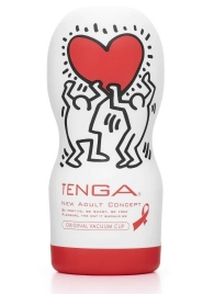 Мастурбатор Keith Haring Cup Deep Throat - Tenga - в Сергиевом Посаде купить с доставкой