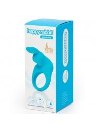 Голубое эрекционное виброкольцо Happy Rabbit Rechargeable Rabbit Cock Ring - Happy Rabbit - в Сергиевом Посаде купить с доставкой