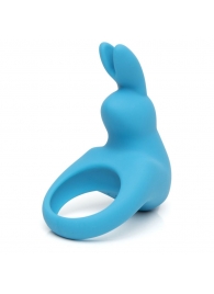 Голубое эрекционное виброкольцо Happy Rabbit Rechargeable Rabbit Cock Ring - Happy Rabbit - в Сергиевом Посаде купить с доставкой