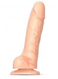 Телесный фаллоимитатор Strap-On-Me Sliding Skin Realistic Dildo size L - Strap-on-me