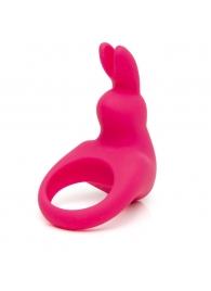 Розовое эрекционное виброкольцо Happy Rabbit Rechargeable Rabbit Cock Ring - Happy Rabbit - в Сергиевом Посаде купить с доставкой