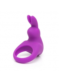 Фиолетовое эрекционное виброкольцо Happy Rabbit Rechargeable Rabbit Cock Ring - Happy Rabbit - в Сергиевом Посаде купить с доставкой