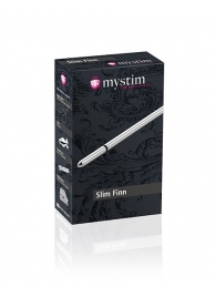 Зонд для электростимуляции уретры Slim Finn - 15 см. - MyStim - купить с доставкой в Сергиевом Посаде