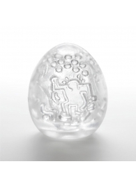 Мастурбатор-яйцо Keith Haring EGG DANCE - Tenga - в Сергиевом Посаде купить с доставкой