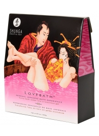 Соль для ванны Lovebath Dragon Fruit, превращающая воду в гель - 650 гр. - Shunga - купить с доставкой в Сергиевом Посаде