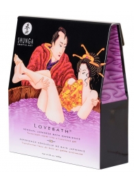 Соль для ванны Lovebath Sensual lotus, превращающая воду в гель - 650 гр. - Shunga - купить с доставкой в Сергиевом Посаде