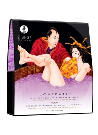 Соль для ванны Lovebath Sensual lotus, превращающая воду в гель - 650 гр. - Shunga - купить с доставкой в Сергиевом Посаде