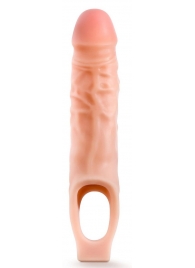 Телесная насадка на пенис 9 Inch Cock Sheath Extender - 22,2 см. - Blush Novelties - в Сергиевом Посаде купить с доставкой