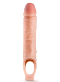 Телесная насадка на пенис 10 Inch Cock Sheath Extender - 25 см. - Blush Novelties - в Сергиевом Посаде купить с доставкой
