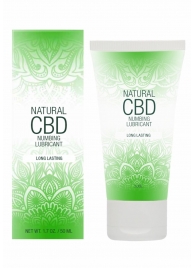 Лубрикант с пролонгирующим эффектом Natural CBD Numbing Lubricant - 50 мл. - Shots Media BV - купить с доставкой в Сергиевом Посаде