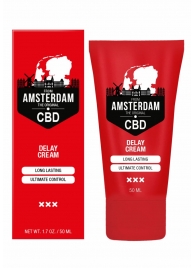 Крем-пролонгатор CBD from Amsterdam Delay Cream - 50 мл. - Shots Media BV - купить с доставкой в Сергиевом Посаде