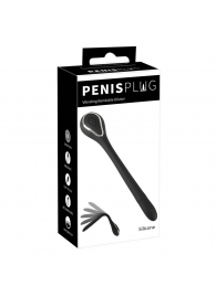 Черный гибкий уретральный стимулятор с вибрацией Vibrating Bendable Dilator - 13,5 см. - Orion - купить с доставкой в Сергиевом Посаде