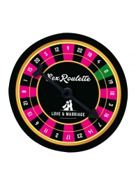 Настольная игра-рулетка Sex Roulette Love   Marriage - Tease&Please - купить с доставкой в Сергиевом Посаде