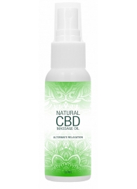 Массажное масло Natural CBD Massage Oil - 50 мл. - Shots Media BV - купить с доставкой в Сергиевом Посаде