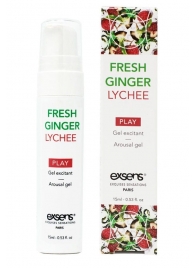 Возбуждающий гель Fresh Ginger Lychee Arousal Gel - 15 мл. - Exsens - купить с доставкой в Сергиевом Посаде