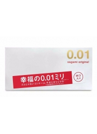 Ультратонкие презервативы Sagami Original 0.01 - 20 шт. - Sagami - купить с доставкой в Сергиевом Посаде